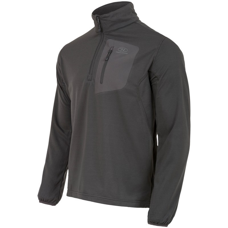 Highlander Hirta Fleece grigio da uomo - Pile leggero, confortevole e traspirante