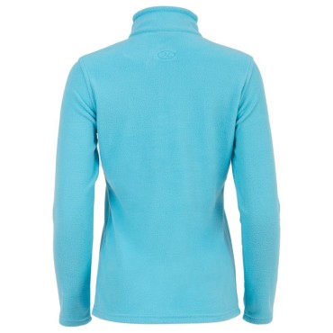 Polaire femme Highlander Ember 1/4 zip Fleece  bleu - Polaire légère et chaude