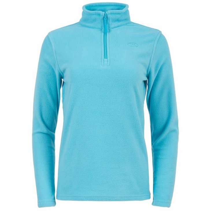 Pile Highlander Ember 1/4 zip donna blu - Pile leggero e caldo