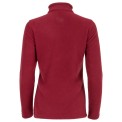 Pile Highlander Ember 1/4 zip donna rosso - Pile leggero e caldo