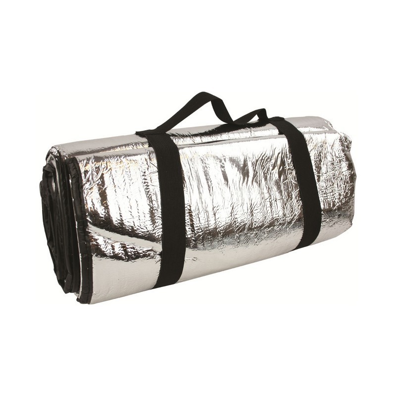 Highlander Thermal Survival Blanket materasso in alluminio - Doppio telo isolante per terra