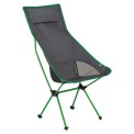 Highlander Ayr Rest Chair - Sedia da campeggio pieghevole, compatta e confortevole