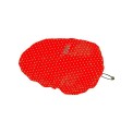 COUVRE-CASQUE HELMCOVER PRO ROUGE A POIS