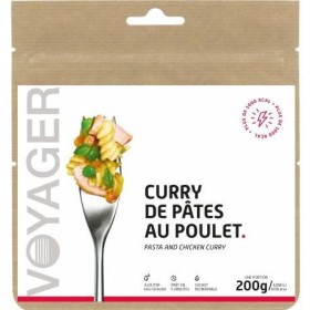 Voyager pollo liofilizado pasta al curry - Comprar platos liofilizados