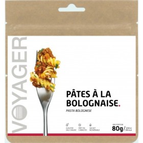 Pâtes à la bolognaise lyophilisées 80 g - Voyager - Achat de plats lyophilisés