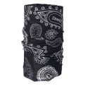 Sinner Black Paisley Sleeve - Leggero girocollo elasticizzato