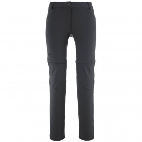 Pantalones senderismo mujer, Millet Trekker Stretch Zip Off Pant III