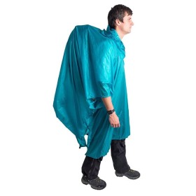 Sea to Summit Poncho Tarp Capa de lluvia ultraligera 15D - Poncho Tarp