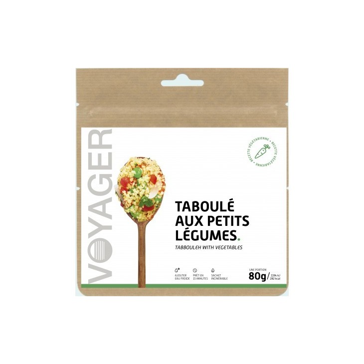 Tabbouleh liofilizzato con verdure baby - Voyager - Acquista piatti liofilizzati