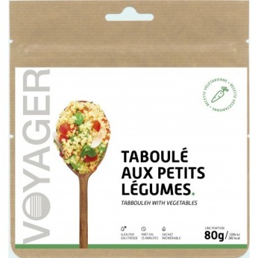 Taboulé aux petits légumes lyophilisé - Voyager - Achat de plats lyophilisés