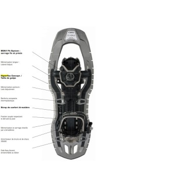 Raquettes à neige TSL Symbioz Original L - Souples et ergonomiques