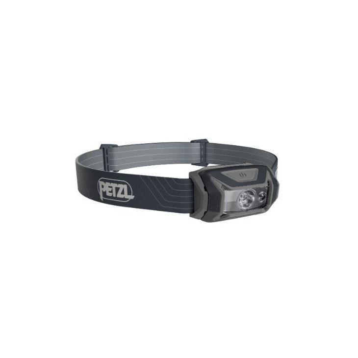 Potente y ligera linterna frontal tikka de petzl para senderismo