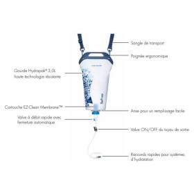 Sistema di filtraggio dell'acqua Katadyn BeFree Gravity 3 L