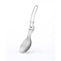 Cuillère-fourchette spork titane de keith - Achat de couverts pliables