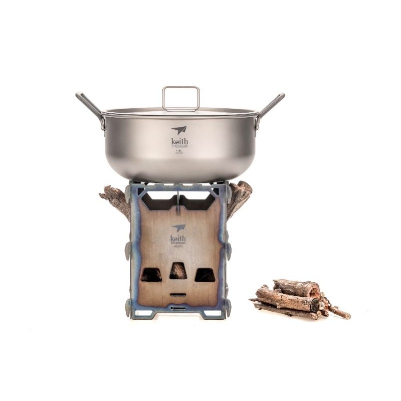 Keith's titanium wood stove - Comprar estufas de leña de titanio