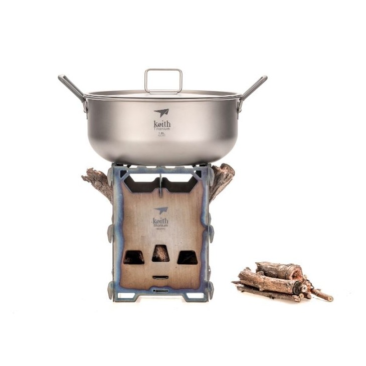 Keith's titanium wood stove - Comprar estufas de leña de titanio