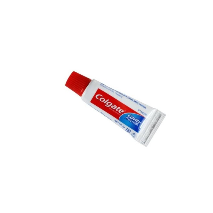 Les mini-tubes de dentifrice Colgate de CAO - Achat de dentifrice