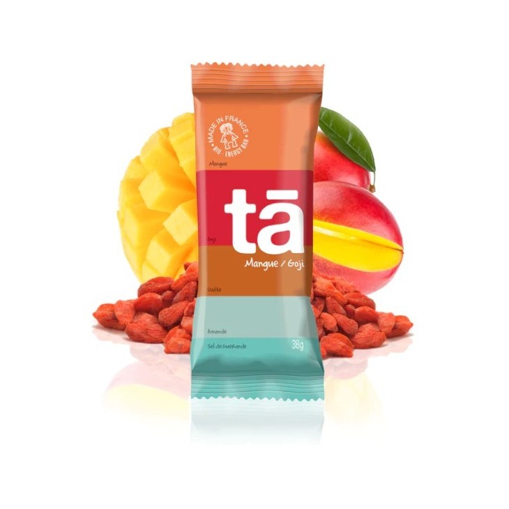 Barrita energética mango goji bio de TA - Comprar nutrición para senderismo