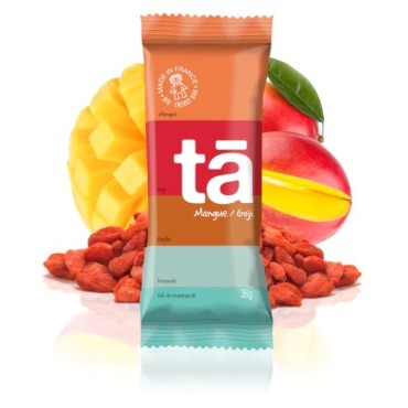 Barre énergétique BIO mangue goji de TA - Achat nutrition de rando