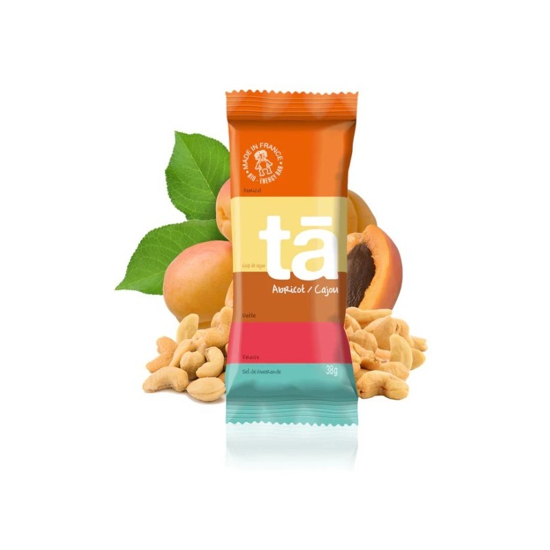 BIO Energie-Riegel Aprikose Cashew von TA - Einkaufen Wandernahrung