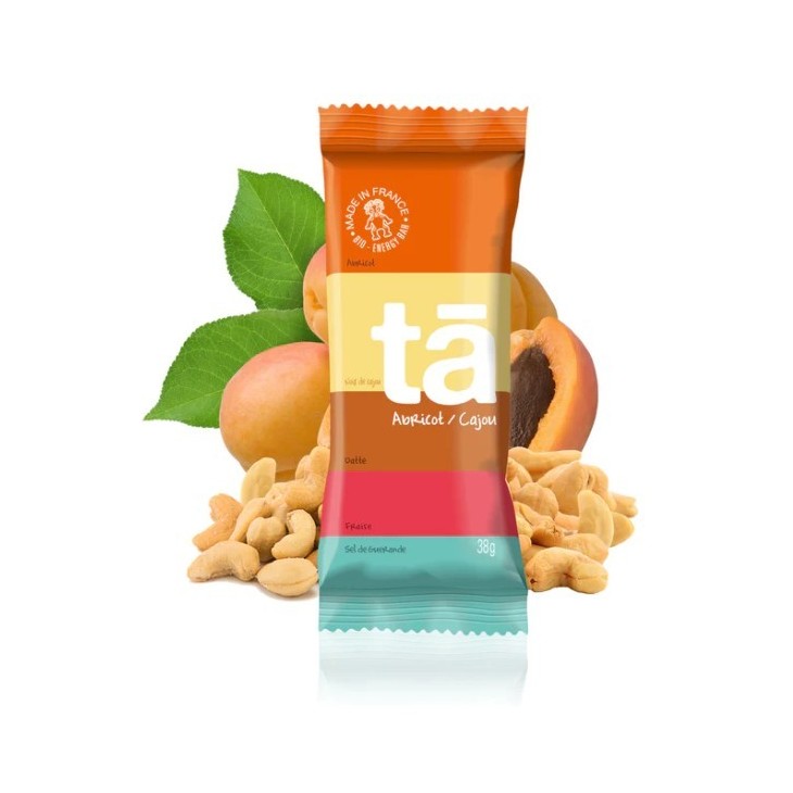 BIO Energie-Riegel Aprikose Cashew von TA - Einkaufen Wandernahrung