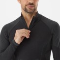 T-SHIRT DA UOMO CON 1/2 ZIP DRYNAMIC SOFT TECHNICAL