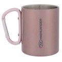 Karabiner Cup Mixed 300ml Tasse mit Karabinerhaken von Highlander