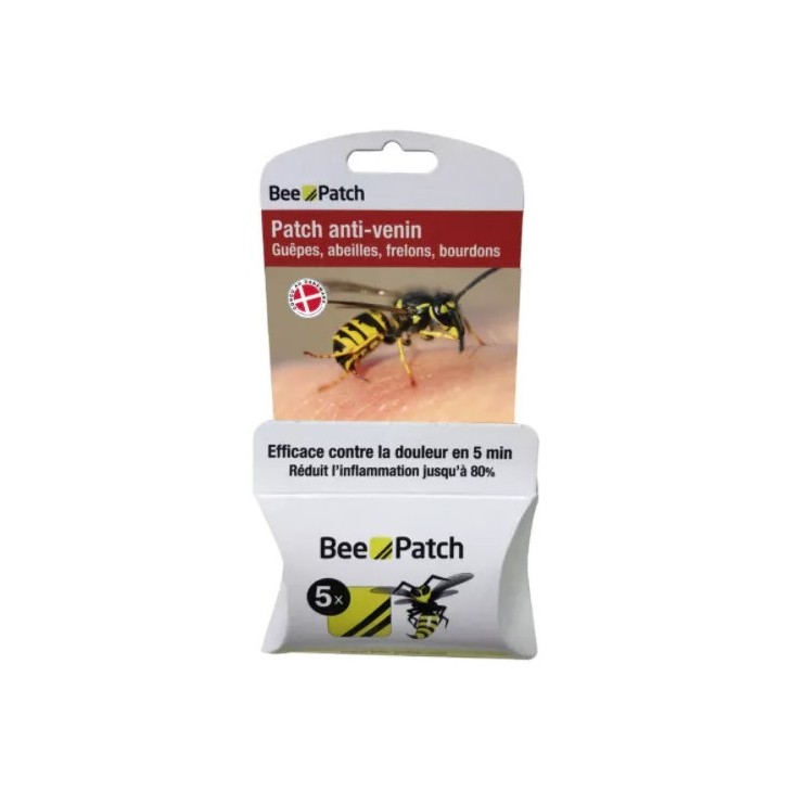 Soin anti-venin Pharma Voyage Bee-Patch - Achat soins post piqûres