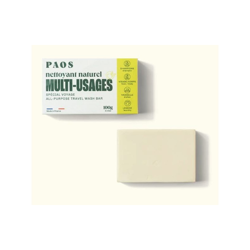 Sapone solido multiuso PAOS - Acquista detergenti multiuso