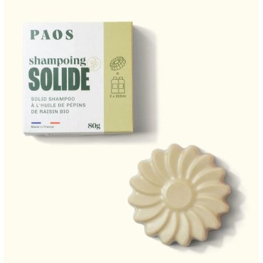 Shampoing solide PAOS - Achat de shampoing solide