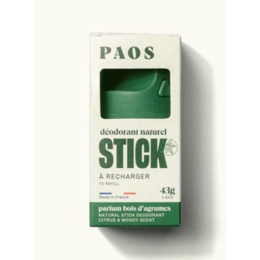 Déodorant solide de PAOS - Achat de déodorant solide et rechargeable