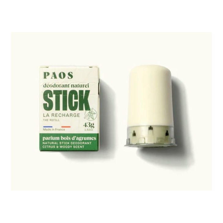 Recharge déodorant solide PAOS - Achat recharge pour déodorant solide