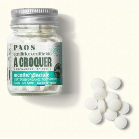 PAOS dentifricio masticabile alla menta biologica - Acquistare dentifricio masticabile