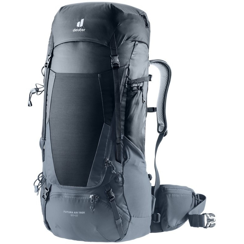 Mochila de senderismo para hombre Deuter Futura air trek 60 + 10 mochilas de malla