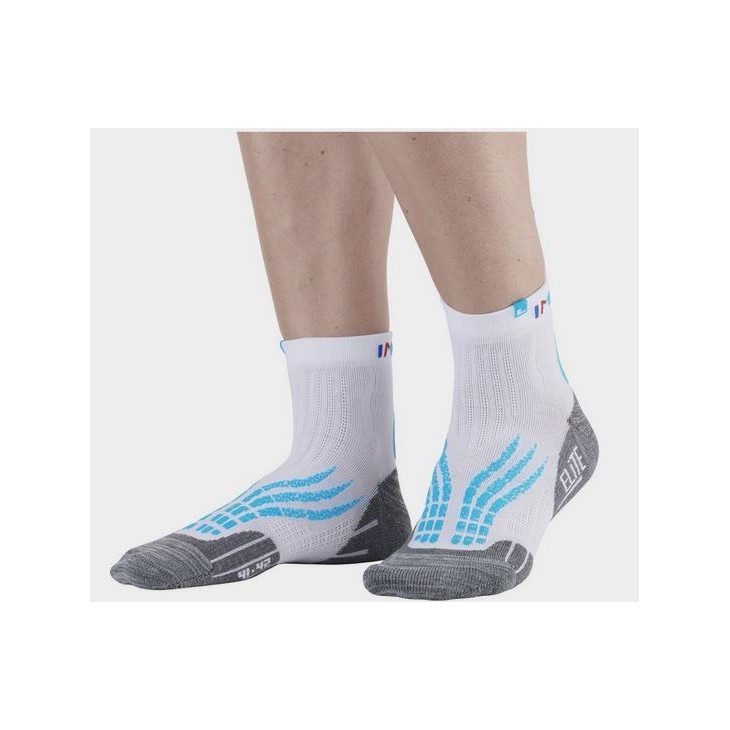 Chaussettes running rando Monnet Run Elite. Chaussette fine et légère