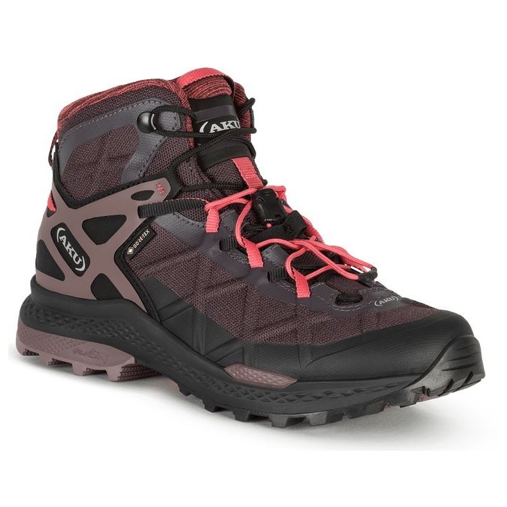 Botas de montaña para mujer Aku Rocket Mid DFS GTX. Calzado de trekking