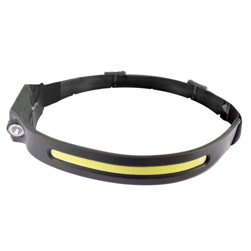 Stirnlampe mit Lichtband Elementerre Okotoks 350 Lumen.