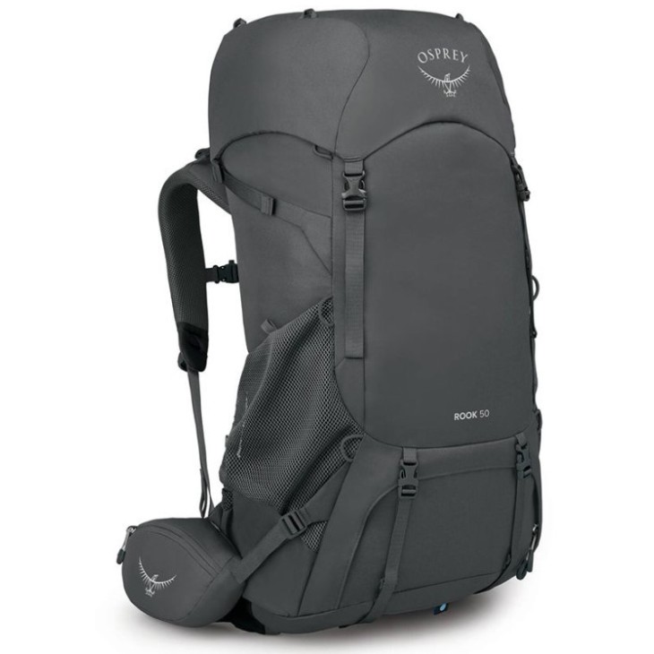 Mochila de senderismo Osprey Rook 50 . Mochila de malla elástica de 50 L