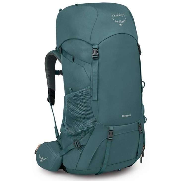 Mochila de senderismo para mujer Osprey Renn 65 - Mochila ligera con panel posterior de malla ajustable