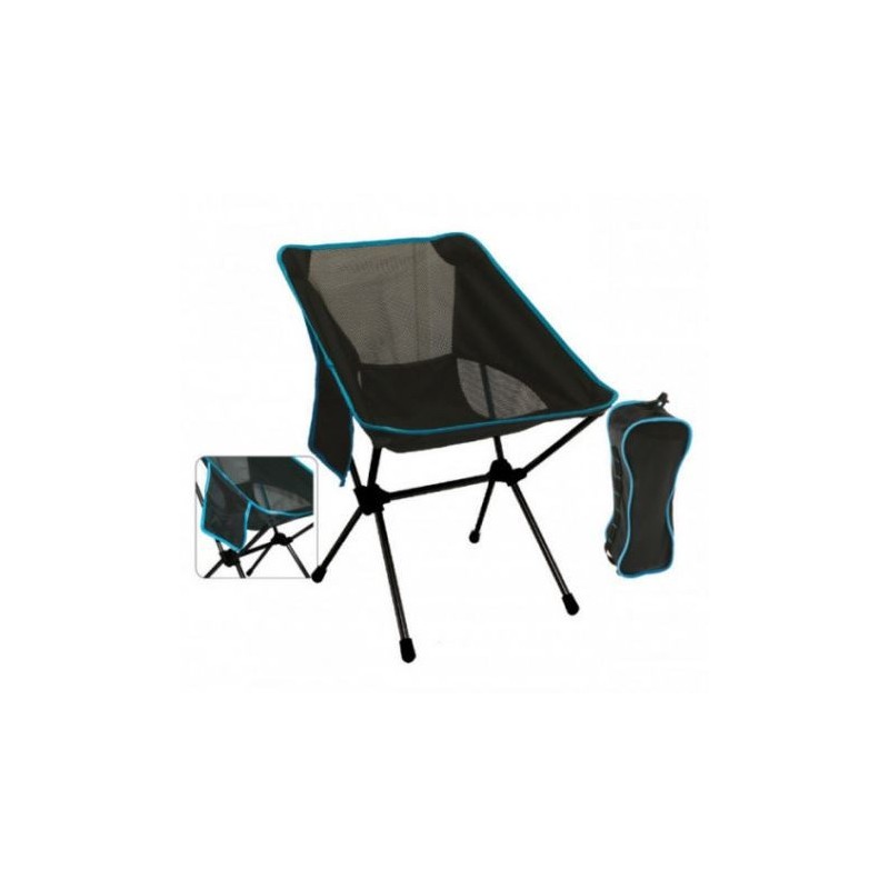 Fauteuil pliable compact Bomont pour cyclo-rando, camping ou van.