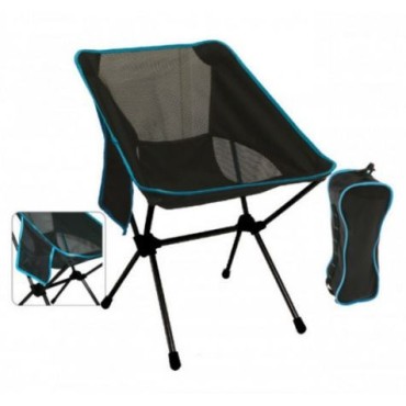 Fauteuil pliable compact Bomont pour cyclo-rando, camping ou van.