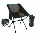 Fauteuil pliable compact Bomont pour cyclo-rando, camping ou van.