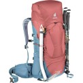 Zaino da trekking aircontact lite 40 litri + 10 Deuter. Zaino da trekking leggero e confortevole