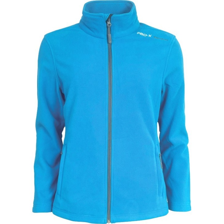 Chaqueta polar Pro-X Paula para mujer. Forro polar ligero para senderismo con cremallera