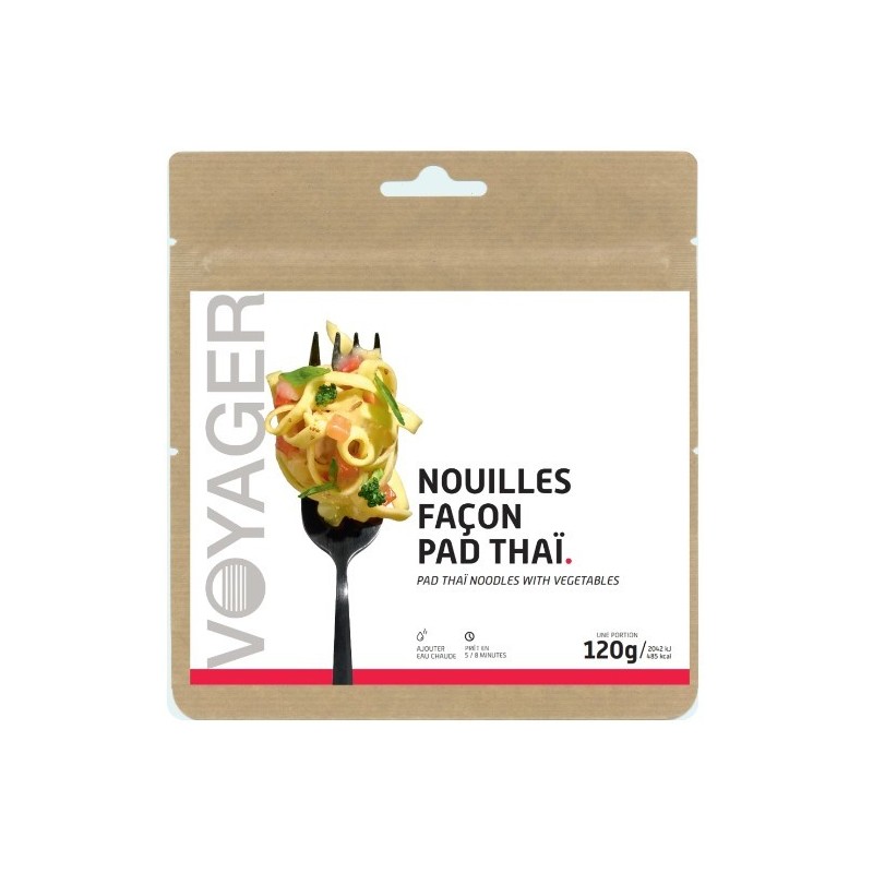 Voyager Pad Thaï tagliatelle di verdure - Acquista i piatti liofilizzati