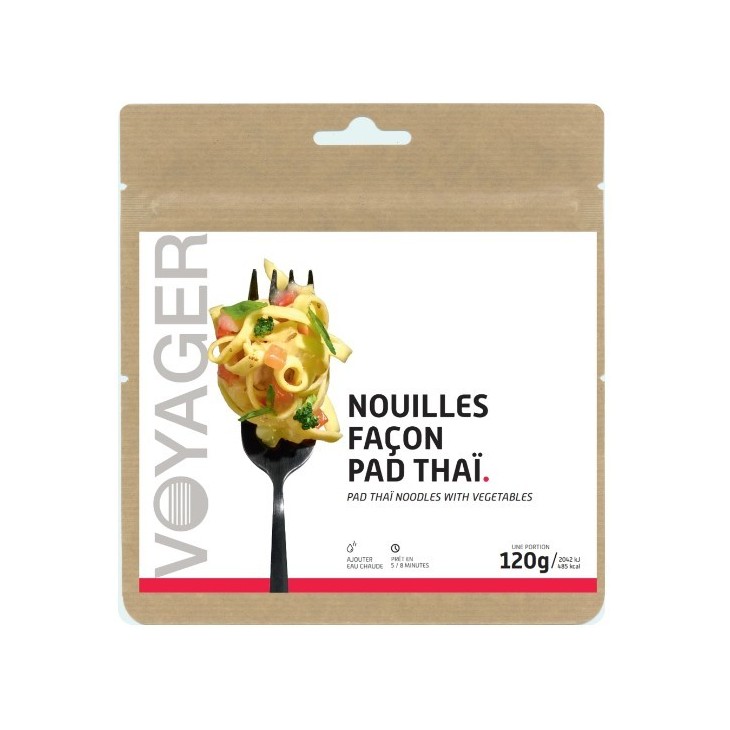 Voyager Pad Thaï tagliatelle di verdure - Acquista i piatti liofilizzati