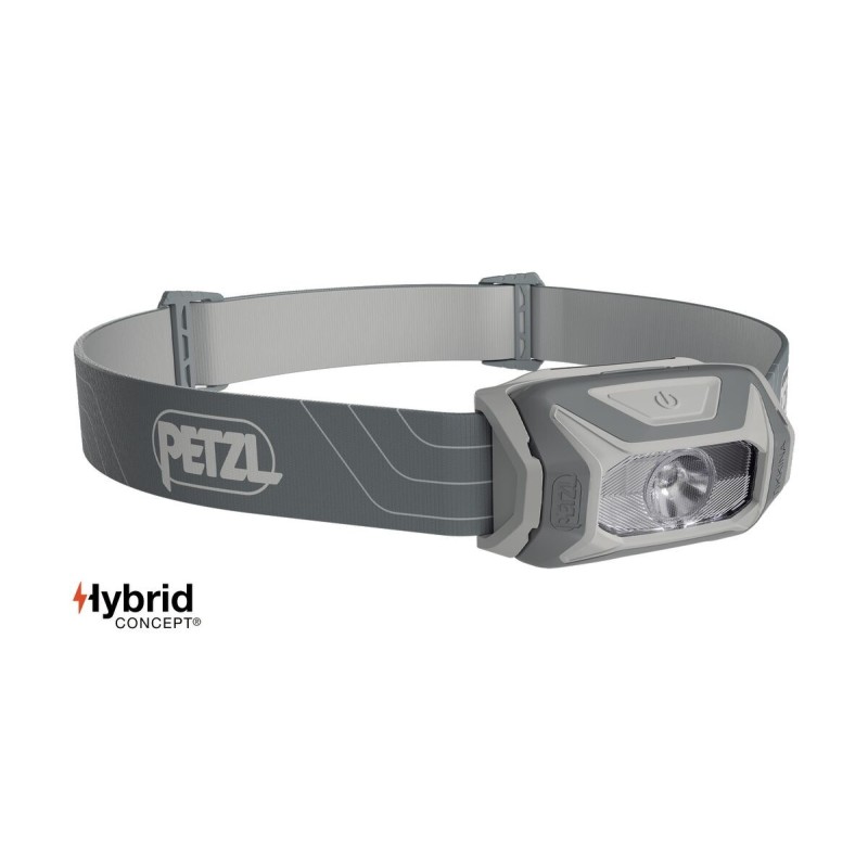 linterna frontal tikkina de petzl para senderismo y vivacs