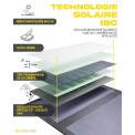 Tragbares Solarladegerät Sunslice Electron - Paneele und Batterie