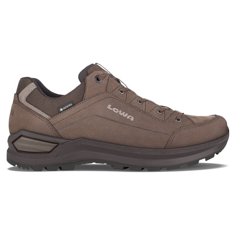 Botas de montaña para hombre Renegade GTX Lo Lowa. Calzado versátil para senderos estabilizados. Protección Gore-tex