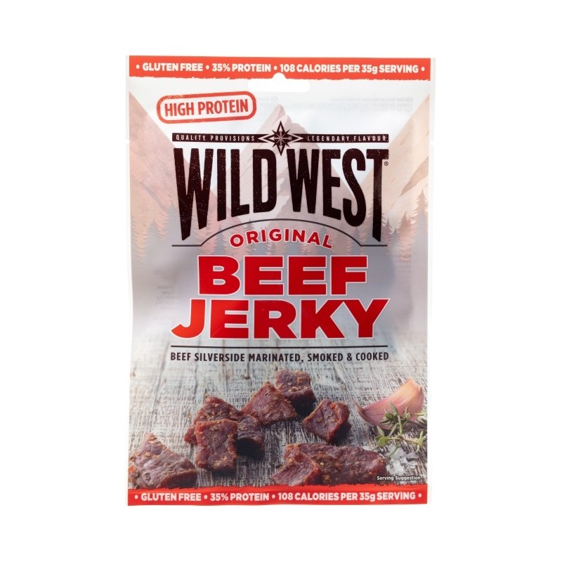 60 gr. di carne secca Wild West - acquistare pezzi di manzo essiccati